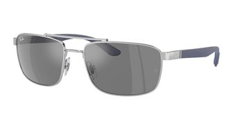 Ray-Ban RB3737 003/6G Mens Sunglasses Silver Size 60