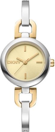 DKNY Signature Shape Bracelet Watch, 26mm in Champagne/two Tone at Nordstrom
