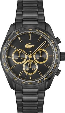 Lacoste Boston Chronograph Bracelet Watch, 42mm in Black at Nordstrom