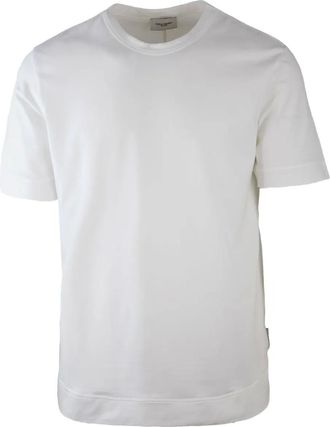 Paolo Pecora T-shirt girocollo a maniche corte - Bianco