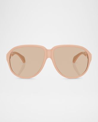 Moncler ME8001 Aviator Sunglasses