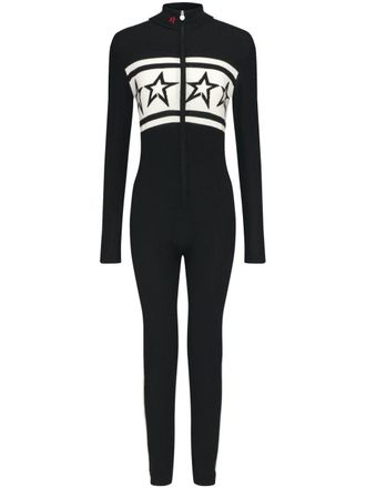 Perfect Moment Star merino wool jumpsuit - women - Merino - L - Black