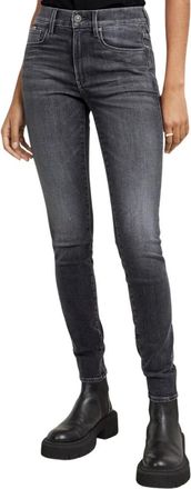 G-Star Dames, Jeans, Zwart, Maat: W25 L30 Katoen