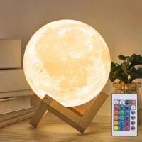 OEM Luz Nocturna Con Forma De Luna, Carga Usb Y Controles T&aacute;ctiles: Un Regalo Ideal - Crezuo