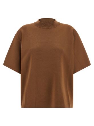 Max Mara Brown Viscose Womens Cardigan