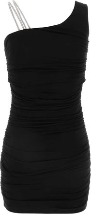 Off-white Womens Black Stretch Viscose Mini Dress - Size EU 36 (Womens)