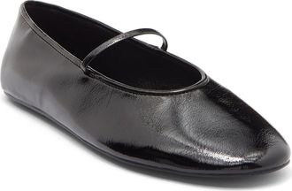 Jeffrey Campbell Dancerina Mary Jane Ballet Flat in Black Patent at Nordstrom, Size 5.5