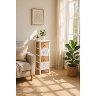 Regalos Miguel Muebles Auxiliares - Cajonera Estrecha Solany 4 Cajones