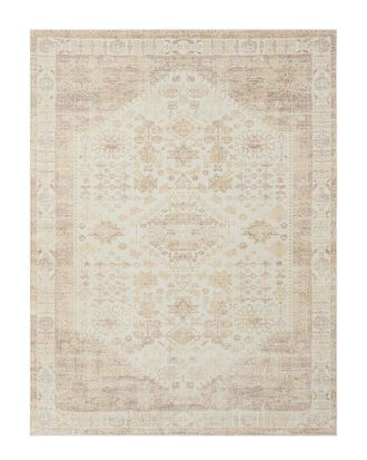 LR Home Lr Home Melody Waterproof Traditional Bordered Area Rug
