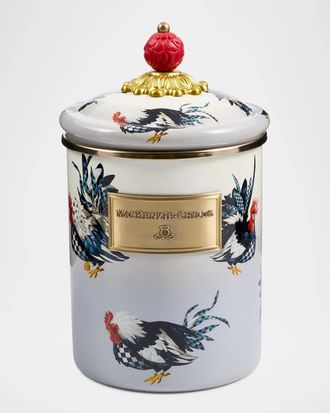 MacKenzie-Childs Henhouse Medium Canister