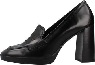 Geox D Teulada - Dames - Schoenen - Zwart - Maat: 40 EU Leer