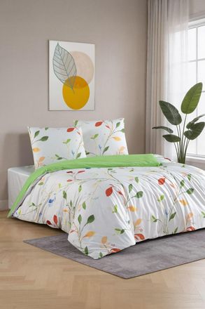 Blanc Avenue Juego de funda de edred&oacute;n 240x220 cm+ 2 FA 65x65 cm 100% algod&oacute;n