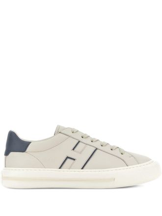 Hogan Low-Top Sneakers With Silk And Nylon Upper