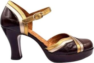 Chie Mihara Zapato de tac&oacute;n Kyate Mary Jane - Shoes - Mujer - Marr&oacute;n - 38 EU