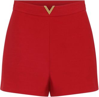 Valentino Short Shorts, female, Red, Size: M Bermuda Shorts