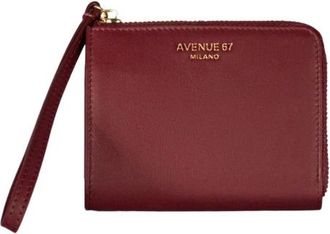 AVENUE 67 Avenue 67, Accessoires, Dames, Rood, ONE Size, Leer, Medium Jill Wallet