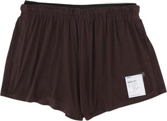 SATISFY Lightweight Breathable Brown Shorts With Relaxed Fit