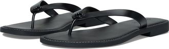Coach Brianna Flip Flop Womens Shoes Black : 5 M, Leather