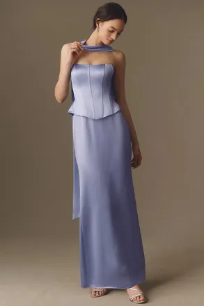 Mare Mare Mimi Satin Corset Dress