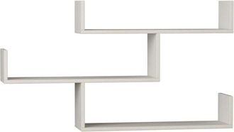 Decortie Estante De Pared, Estante De Almacenamiento Shelf Blanco
