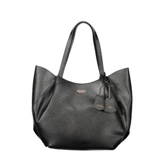 Guess Nero Poliuretano Women Womens Handbag