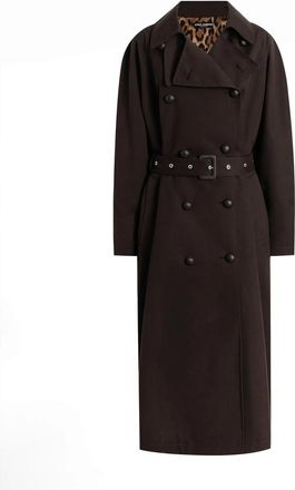 Dolce & Gabbana Double-breasted Belted Coat