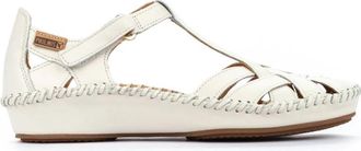Pikolinos P. Vallarta Sandal - Dames - Sandalen - Wit - 41 EU - Leer - Schoenen