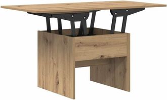 vidaXL Mesa De Caf&eacute; Roble Artesanal 55 X 54,5 X 45 Cm Vidaxl