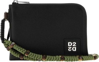 Dsquared2 Hombre, Bolsos, Negro, Talla: ONE Size