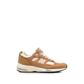 New Balance Training Shoes, male, Brown, Size: 13 1/2 US 991 Made in UK