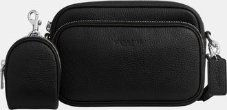 Coach Mens Finlay Crossbody Bag - Black Leather - One Size