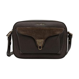 Coccinelle Crossbody Bag - Dames - Schoudertassen - Groen - ONE Size - Katoen - Tassen