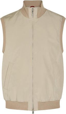 Brunello Cucinelli Water Resistant Sleeveless Nylon Gilet - Brown - 50 (IT50 / L)