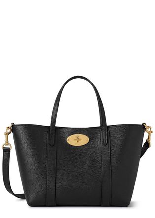 Mulberry Bayswater Mini Grained Leather Cross-body bag - Black - One Size
