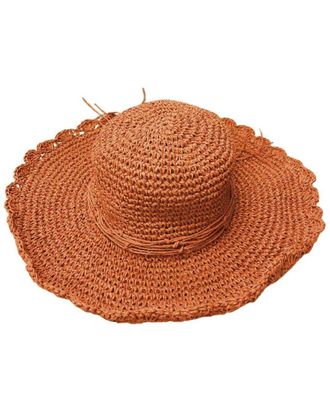 MARCUS ADLER Wide Brim Straw Sun Hat