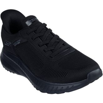 Skechers BOBS Sport Squad Chaos Solid Step Heren Zwart / Zwarte Zool Sneakers