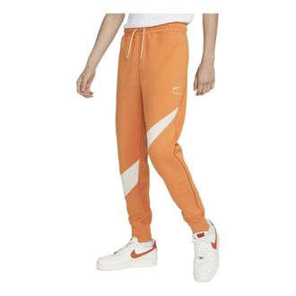 Nike Sportswear Swoosh Tech Fleece Sweatpants Hot Curry DH1023-808