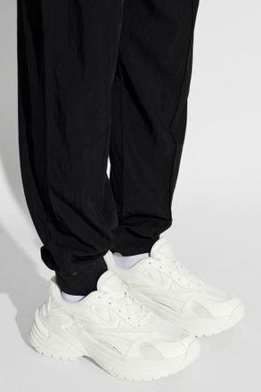 Emporio Armani Sports Shoes With Logo, Mens, White