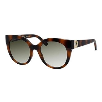 Ferragamo SF1031S 214 Shiny Havana/Green Gradient