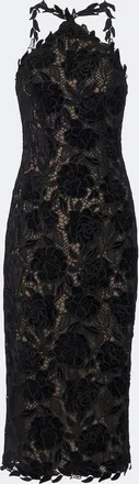 Carolina Herrera Vestido de c&oacute;ctel de encaje guipur