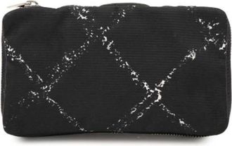 Chanel Pre-owned Wallets, female, Black, Size: ONE SIZE Pre-owned Nylon Wallet
