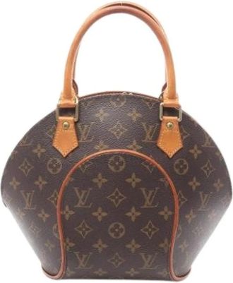 Louis Vuitton Pre-owned Handbags, female, Brown, Size: ONE SIZE Pre-owned Vintage Canvas Handbag
