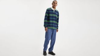 Levi's 568 Stay Loose Lightweight Linen+ Denim Jeans - Mens - 28X30 - Red