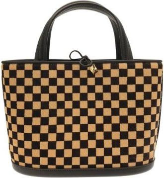 Louis Vuitton Pre-owned Handbags, female, Brown, Size: ONE SIZE Pre-owned Damier Sauvage Impala shoulder bag