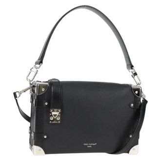 Louis Vuitton Pre-owned Leren Handtas - Dames - Pre-owned - Zwart - Maat: ONE Size Leer