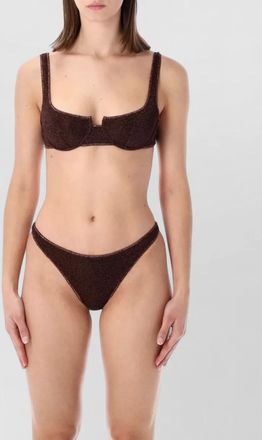Os&eacute;ree lumiere balconette bikini adjustable straps
