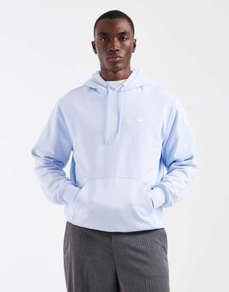 Nike Club - Felpa con cappuccio azzurra-Blu