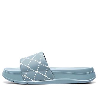 Fila (WMNS) FILA Fusion COMO Sliders Teal Whire T12W227510BLG