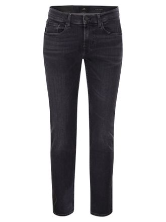7 For All Mankind Vaqueros tapered ajustados en denim lavado oscuro de 7 For All Mankind