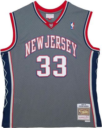 Mitchell & Ness T-shirt NBA Alternate Nets 1999 Stephon Marbury - Grigio